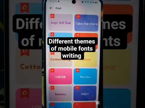 how to change mobile font style in all android mobiles #viralshorts #shortsviral #tech #fy