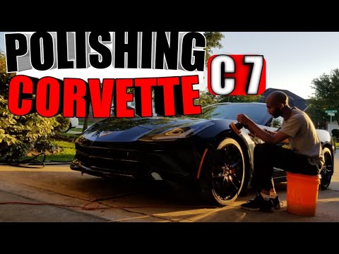 Chevrolet Corvette Stingray C7, POLISHING/ Z71 wash/clay Houston Father & Son's Mobile Detailing