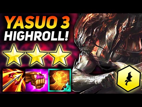 3 STAR YASUO WITH 4 DRAGONSLAYER!! | Teamfight Tactics Patch 11.12