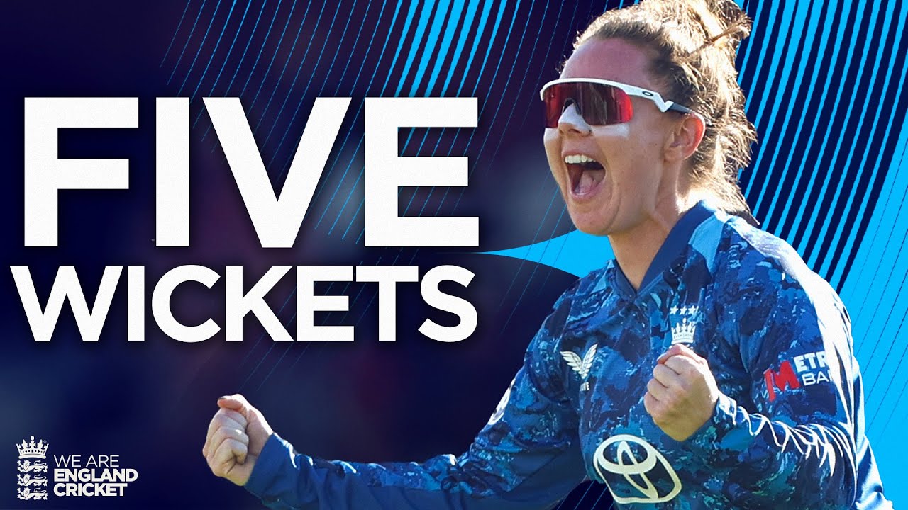 5 Wickets on Debut! | Linsey Smith Shines With The Ball | England Women v West Indies