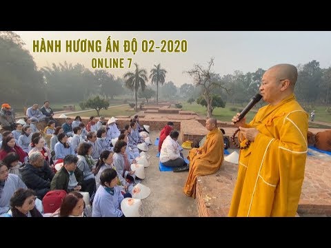 ĐOÀN HÀNH HƯƠNG ĐẠO PHẬT NGÀY NAY CHIÊM BÁI HƯƠNG THẤT CỦA ĐỨC PHẬT (GANDHA KUTI)