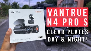 This Dashcam FINALLY Captures License Plates Clearly | Vantrue N4 Pro S 4K Dashcam