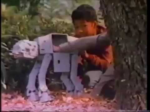 Star Wars Imperial AT AT Walker Commercial 1981   80's Toys   Kenner