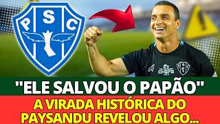 🔥🐺 ISSO MUDA TUDO! A REAÇÃO DO VESTIÁRIO DO PAPÃO APÓS A VITÓRIA MILIONÁRIA! PAYSANDU SC