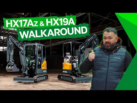 Hyundai HX48A Z, мини-экскаваторы