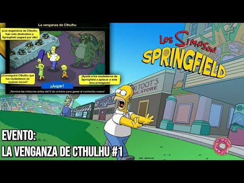 *NUEVO EVENTO* La Venganza de Cthulhu #1 | Los Simpsons Springfield | Por Nick