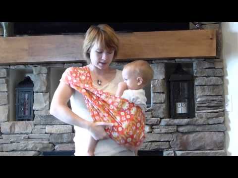 Baby Wearing: How to Use a Seven Slings Pouch Sling Baby Carrier