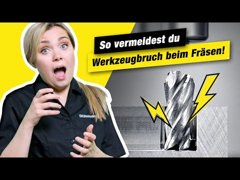 So vermeidest du Werkzeugbruch beim Fräsen!
