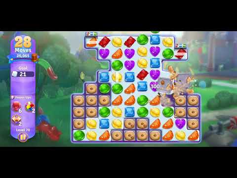 Willy Wonka's World of Candy - Level 70 Complete - No Hacks / No Boosters (Android/IOS)