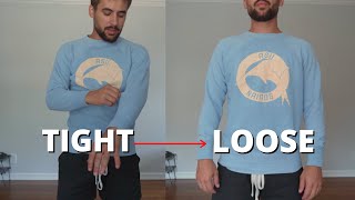 How to Stretch Your Small Clothes | DIY clothing hack