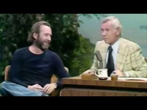 George Carlin Interview on Carson - Funny Back & Forths 1977
