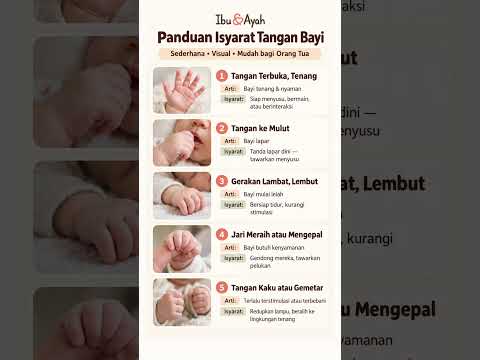 5 Isyarat Tangan Bayi, Jangan Artikan Tanpa Melihat Konteks #ibudanayah