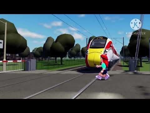 An idiot gets hit by a LNER Azuma Class 800 at Woodham station