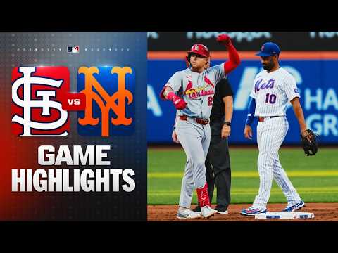 뉴욕메츠 VS 세인트루이스 0:7 MLB 하이라이트