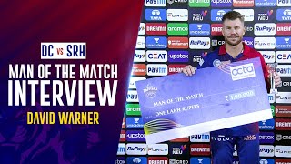 Man of the Match Interview | David Warner | DC v SRH