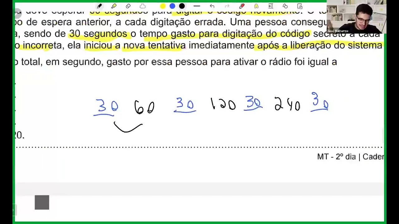 Resolução em Vídeo — Questão 166 ENEM 2019 PPL