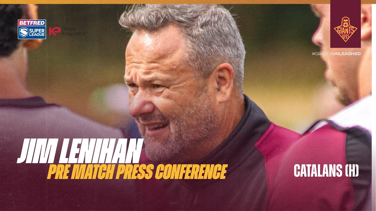 Jim Lenihan | Pre Match Press Conference | Catalans (h)