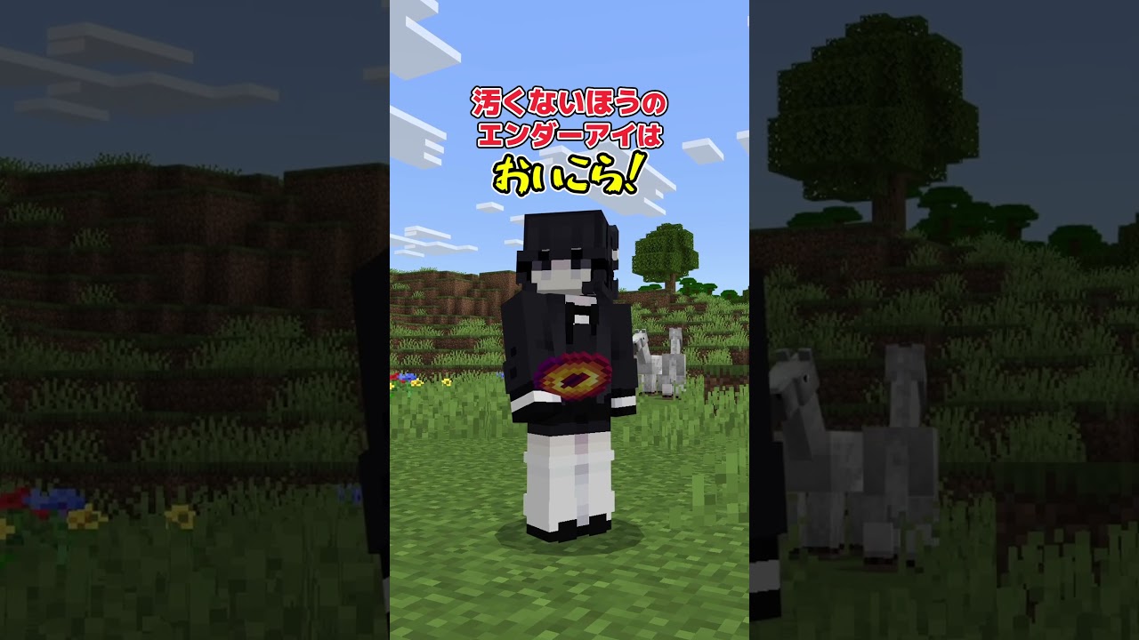 【アドオン紹介】汚くないほうのエンダーアイ【統合版マイクラ】