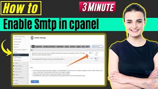 How to enable smtp in cpanel 2025