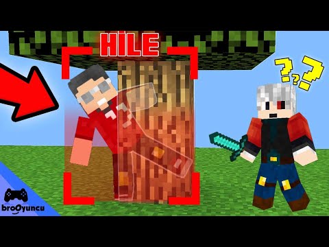 MiNECRAFT NOOB VS PRO HİLELİ CREEPER SAKLAMBAÇ