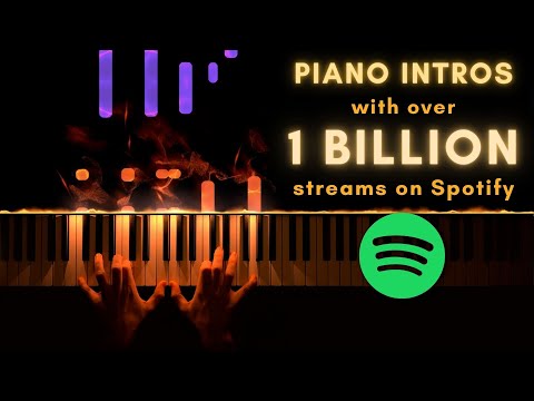 Piano Intros with over 1 BILLION streams − how many do you know?
