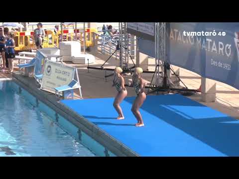 El CN Mataró és l'epicentre del Campionat de Natació Artística per equips