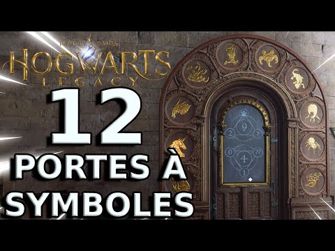 OUVRIR LES 12 PORTE A SYMBOLE ANIMAUX ET CHIFFRE | Hogwarts Legacy : l'Héritage de Poudlard