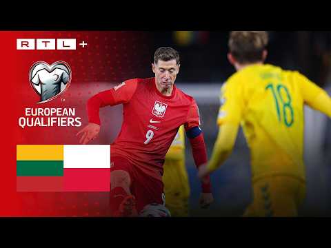 Litauen vs. Polen - Highlights | WM-Qualifikation 2026 | RTL Sport