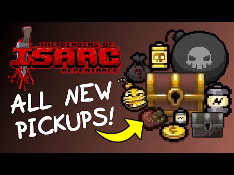All NEW Pickups in Repentance! - The Binding of Isaac: Repentance