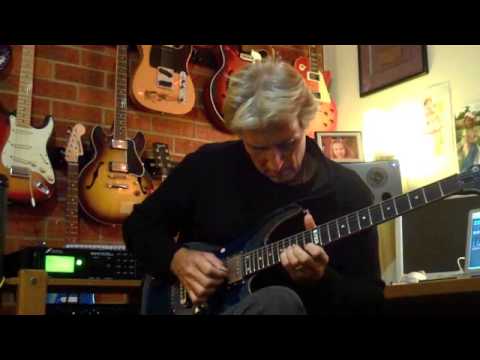 Brett Garsed solo for Alessandro Bertoni album