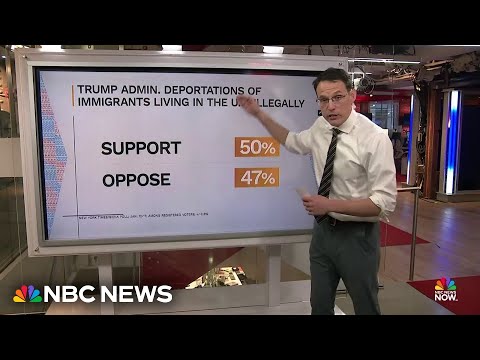 Steve Kornacki: New poll gives Trump low marks on his handling of key issues