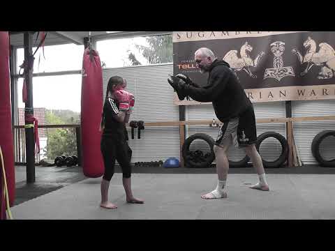 S1 Kidden 10 - Kickboxen an der Pratze mit Kommandos - S1-Sports Sugambrer Fightclub