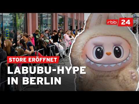 Riesenschlange vor Labubu-Store: So lange stehen Fans für Plüschmonster an