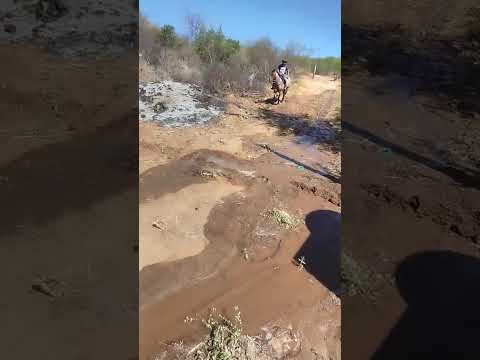 ÁGUA INVADINDO CIDADE DE SÃO VICENTE NO RIO GRANDE DO NORTE