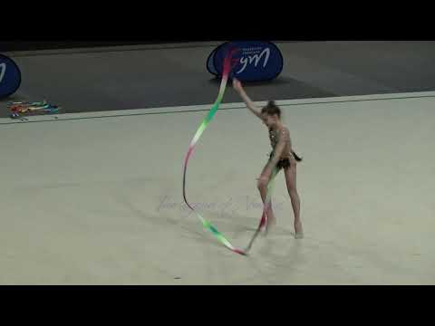Justine LAVIT ruban - 2019 Championnat de France Créteil AA (junior Elite)