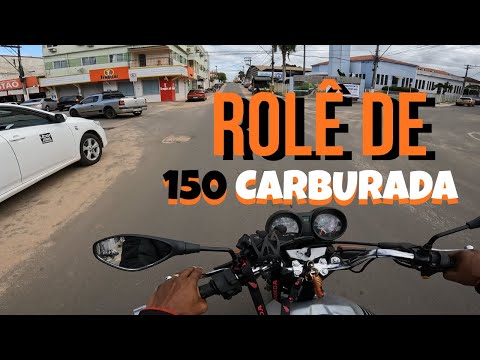 Rolezinho de CG 150 pelas ruas de Pinheiros-ES, MOTOVLOG