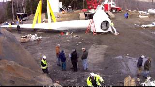 preview picture of video 'Berkshire East Builds a Wind Turbine: Think Green, Ski White!'