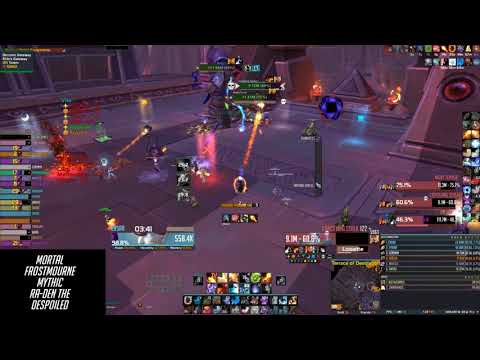 Mortal vs Mythic Ra-den the Despoiled (Fire Mage PoV)