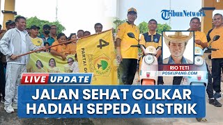 Partai Golkar Rote Ndao Gelar Jalan Sehat Meriah, Hadiah Utama Sepeda Listrik