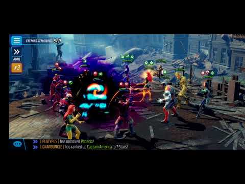 Legendary Event: Phoenix Rising tier 7 (Phoenix) 7 star. MSF Marvel Strike Force