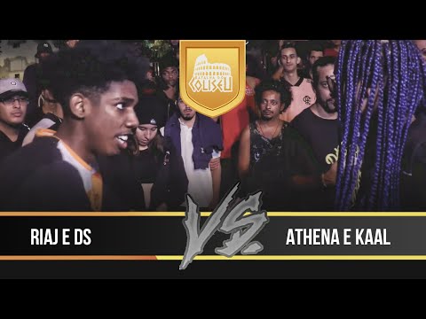 RIAJ E DS X ATHENA E KAAL - BATALHA DO COLISEU - SEMI FINAL - EDIÇÃO 82
