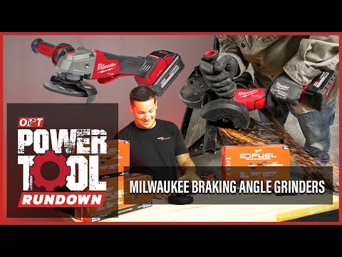 New Milwaukee 2882-20 and 2883-20 Braking Angle Grinders | Power Tool Rundown