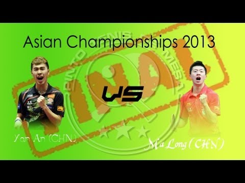Asian Championship 2013: Ma Long vs. Yan An