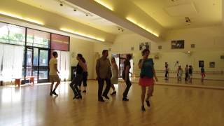 Get Along Stray Dog clogging dance practice