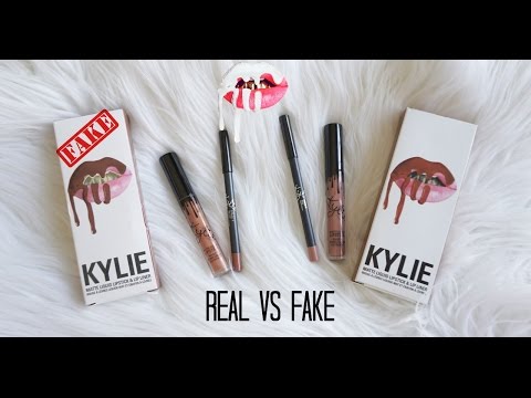 REAL vs FAKE $2: Kylie Cosmetics Lip Kit "Dolce K" (How To Spot)