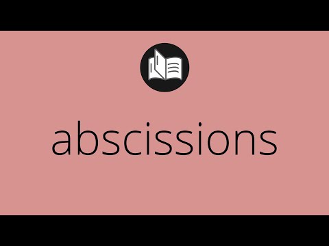 What ABSCISSIONS means • Meaning of ABSCISSIONS • abscissions MEANING • abscissions DEFINITION