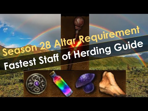 Complete and Fastest Staff of Herding Guide - Diablo 3 Season 28 Hardest Altar Requirement