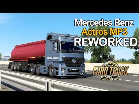 [ETS2] Mercedes Actros MP3 Reworked v4.1 [1.46]