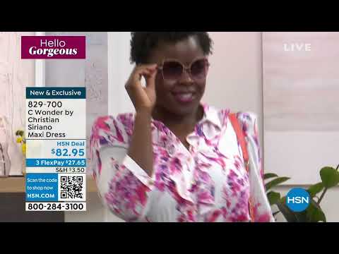 HSN | C. Wonder Christian Siriano Fashions 04.26.2023 - 04 PM