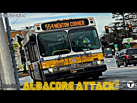 Albacore Attack! | Yoshi's Ride Series {S10-E23} - Riding the 554 🚌 - {MBTA} | SPECIAL REQUEST